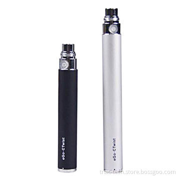Wholesale price adjustable voltage ego c twist battery for e cigs